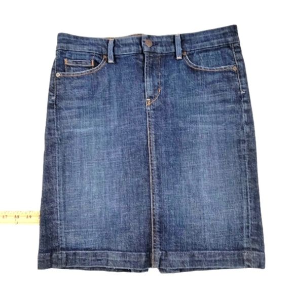 Citizens of Humanity Novak Stretch #358 Pencil Skirt Blue Denim Size 28 - Picture 1 of 15